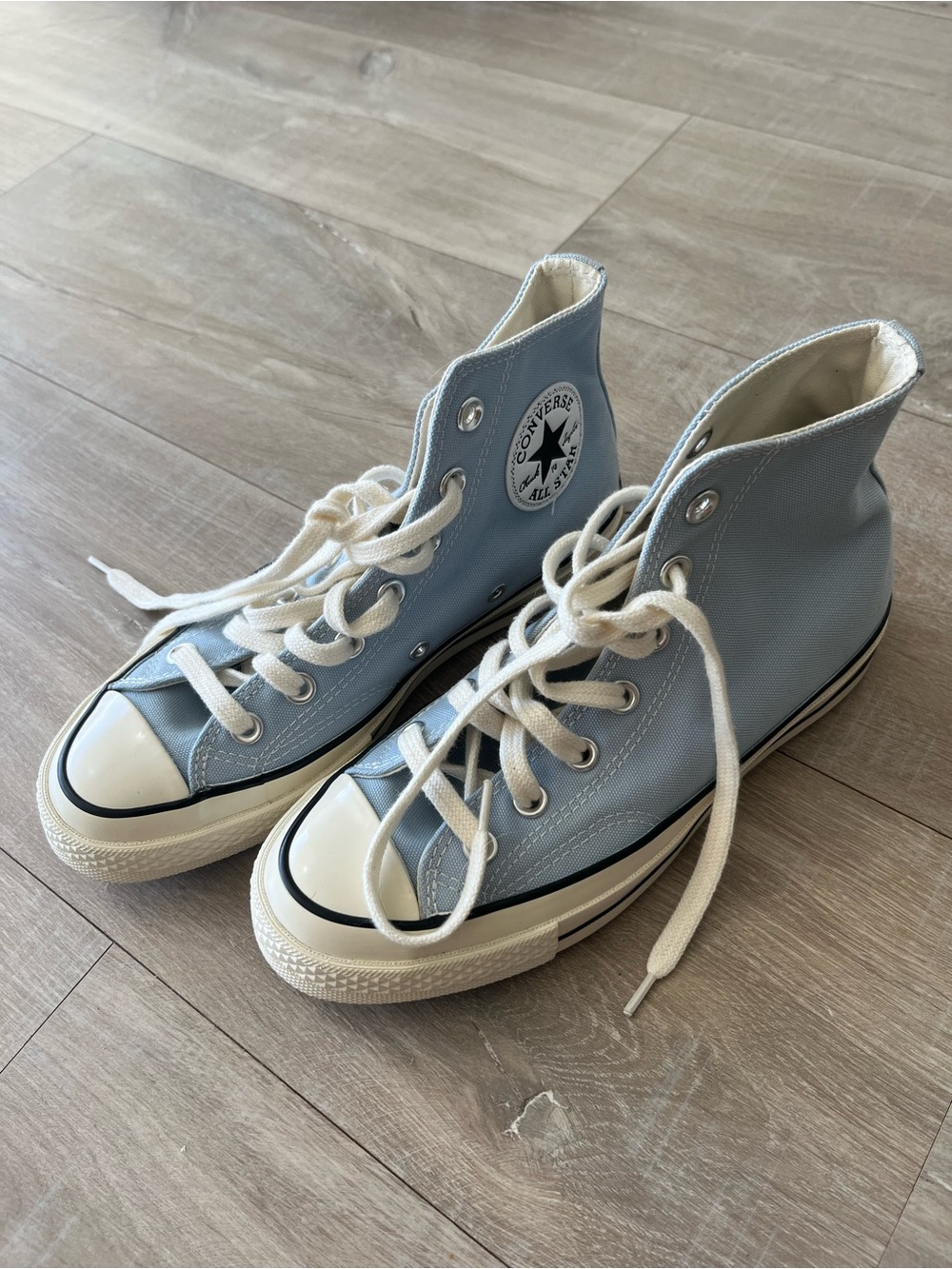 Converse High Top Sneakers - Baby Blue